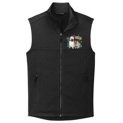 Christmas Santa Paws Gift Collective Smooth Fleece Vest