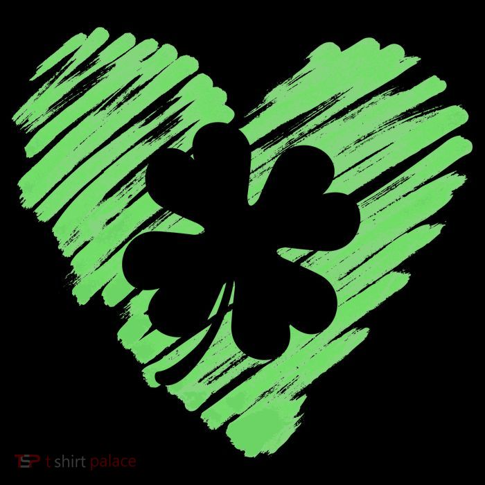 Cute St Patrick's Day Scribble Shamrock Heart Mesh Reversible Basketball Jersey Tank