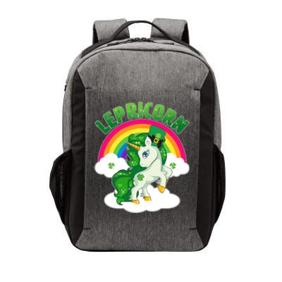 Cute St Patricks Day Rainbow Lepricorn Unicorn Leprechaun Vector Backpack