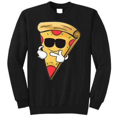 Cool Sunglasses Pizza Gift Sweatshirt