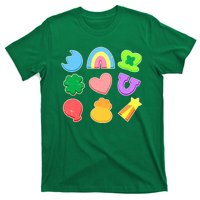 Cute St Patricks Day Marshmallow Shapes T-Shirt