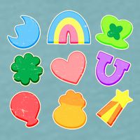 Cute St Patricks Day Marshmallow Shapes Sueded Cloud Jersey T-Shirt