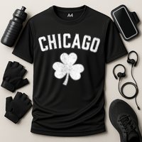 Chicago, St Patrick's Day Patty's Day Shamrock Tee Cooling Performance Crew T-Shirt