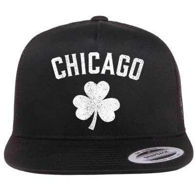 Chicago, St Patrick's Day Patty's Day Shamrock Tee Flatbill Hat