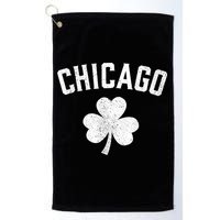 Chicago, St Patrick's Day Patty's Day Shamrock Tee Golf Towel