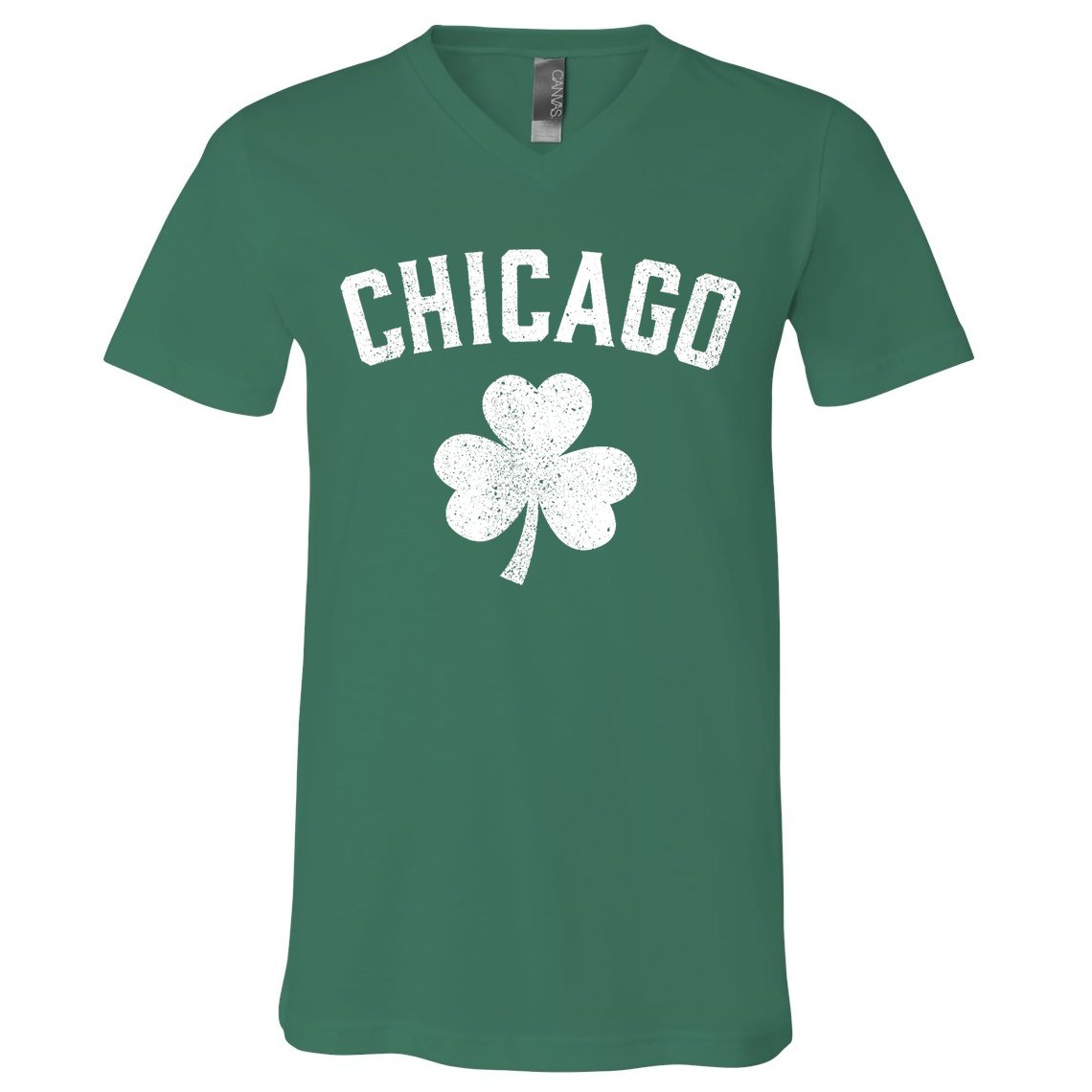 Chicago, St Patrick's Day Patty's Day Shamrock Tee V-Neck T-Shirt