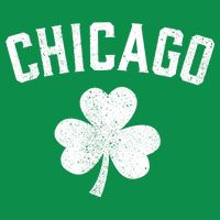 Chicago, St Patrick's Day Patty's Day Shamrock Tee Magnet