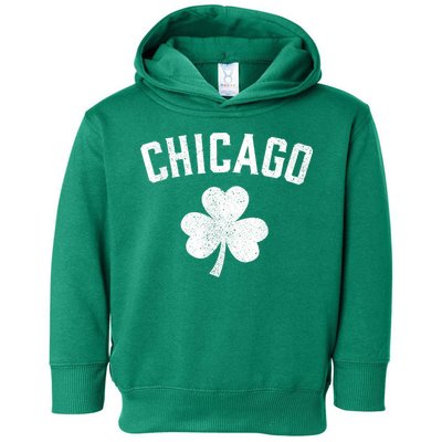 Chicago, St Patrick's Day Patty's Day Shamrock Tee Toddler Hoodie