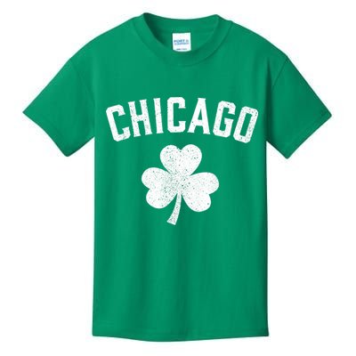 Chicago, St Patrick's Day Patty's Day Shamrock Tee Kids T-Shirt