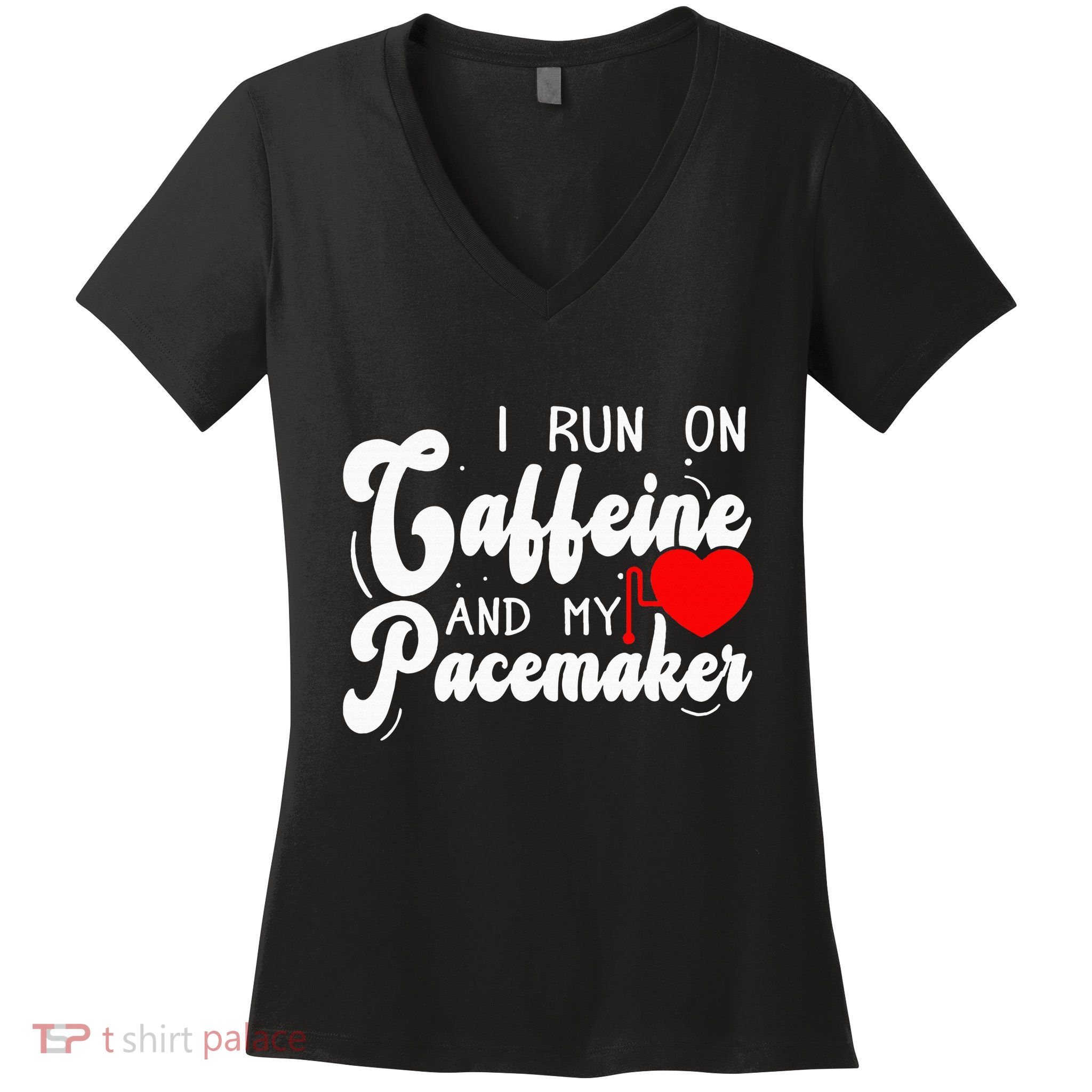 Cardiac Surgery & Pacemaker Open Heart Surgery Women's V-Neck T-Shirt