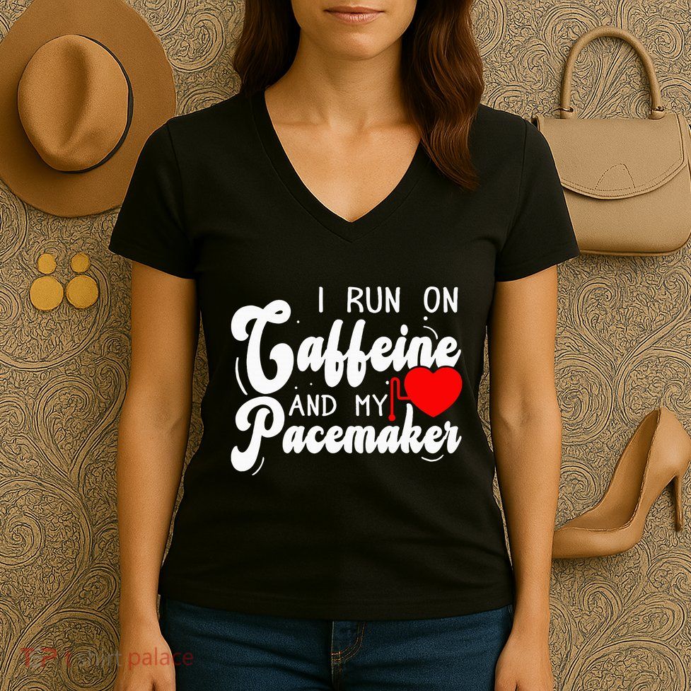 Cardiac Surgery & Pacemaker Open Heart Surgery Women's V-Neck T-Shirt