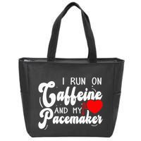Cardiac Surgery & Pacemaker Open Heart Surgery Zip Tote Bag