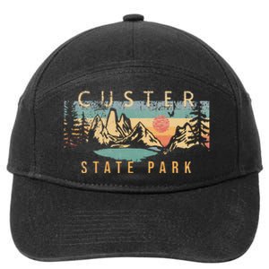 Custer State Park 7-Panel Snapback Hat