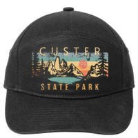 Custer State Park 7-Panel Snapback Hat