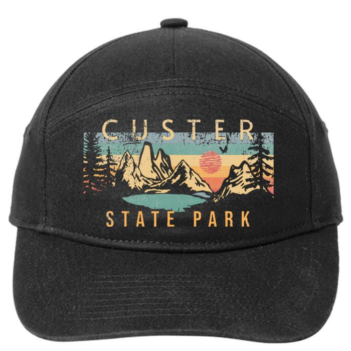 Custer State Park 7-Panel Snapback Hat