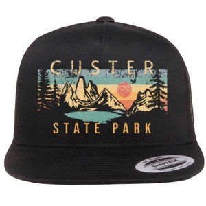 Custer State Park Flat Bill Trucker Hat