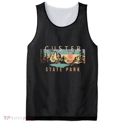Custer State Park Mesh Reversible Basketball Jersey Tank