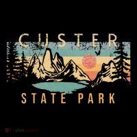 Custer State Park Youth Performance Sprint T-Shirt