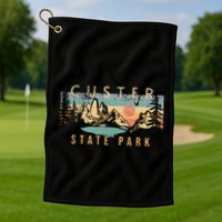 Custer State Park Golf Towel