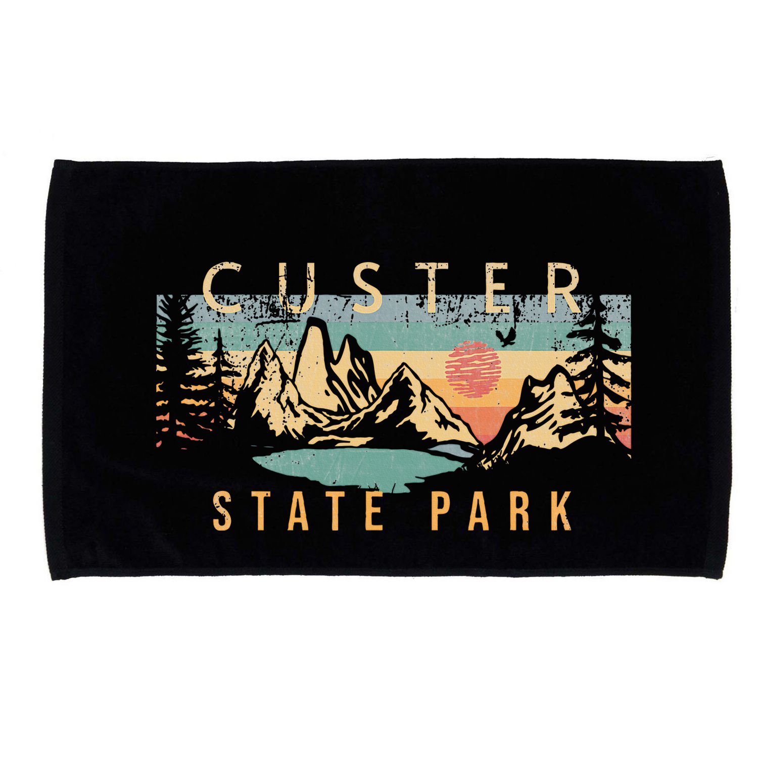 Custer State Park Microfiber Hand Towel