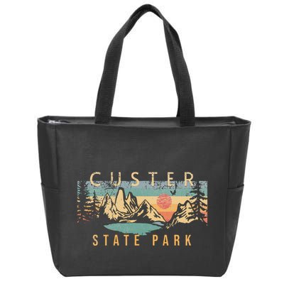 Custer State Park Zip Tote Bag
