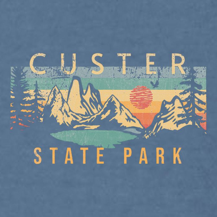 Custer State Park Garment-Dyed Sweatshirt
