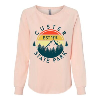 Custer State Park Womens California Wash Sweatshirt