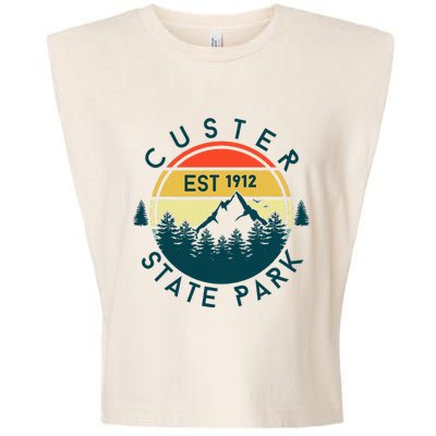 Custer State Park Garment-Dyed Women's Muscle Tee