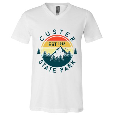Custer State Park V-Neck T-Shirt