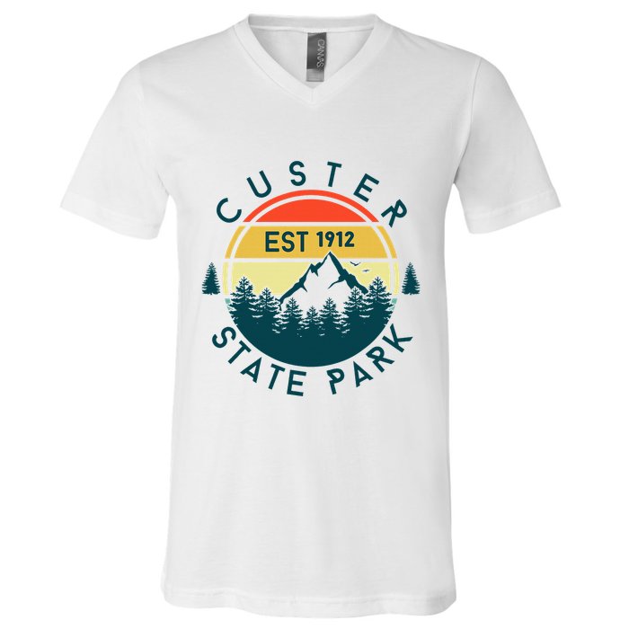 Custer State Park V-Neck T-Shirt