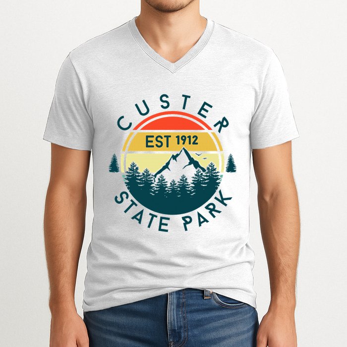 Custer State Park V-Neck T-Shirt