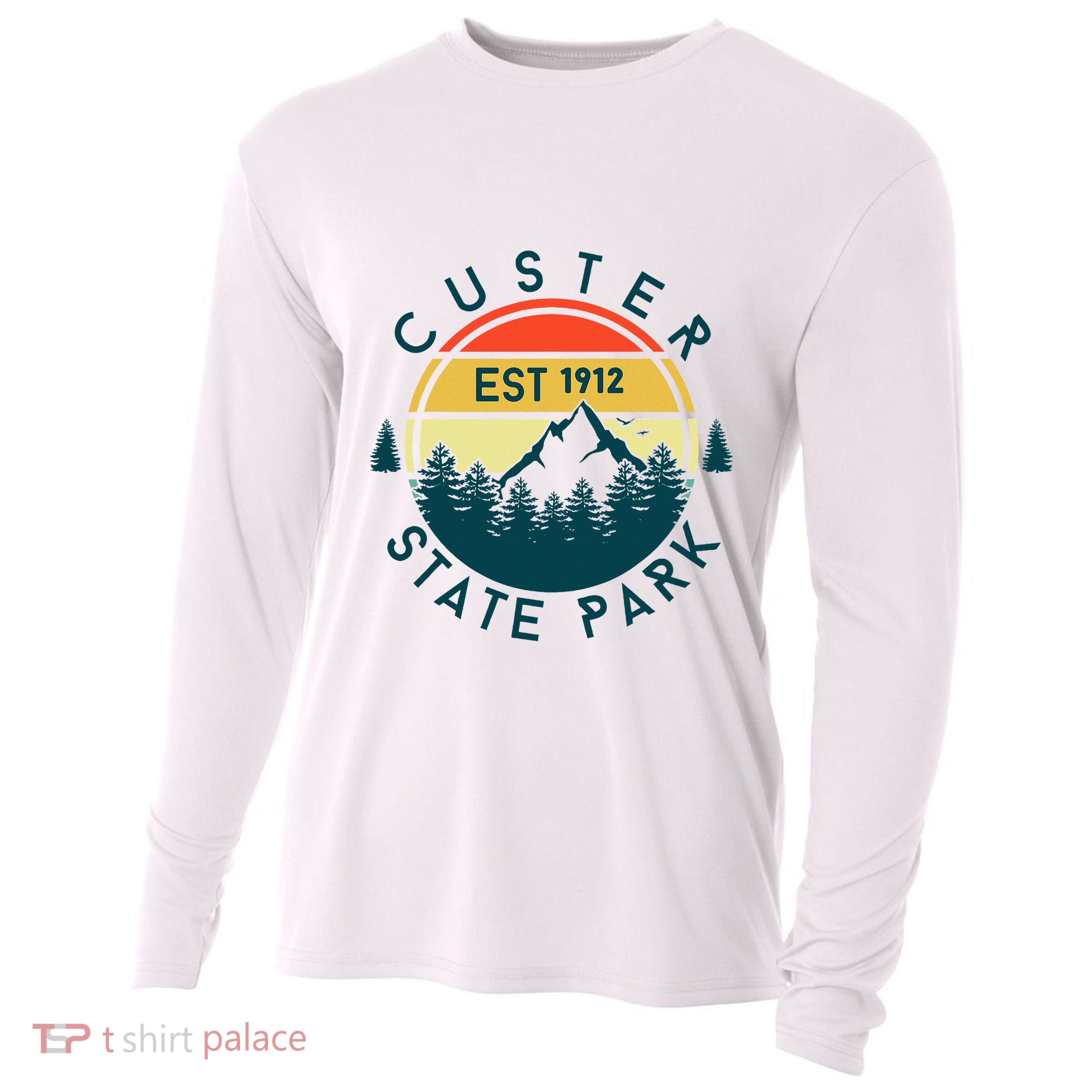 Custer State Park Cooling Performance Long Sleeve Crew