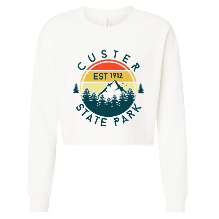 Custer State Park Cropped Pullover Crew