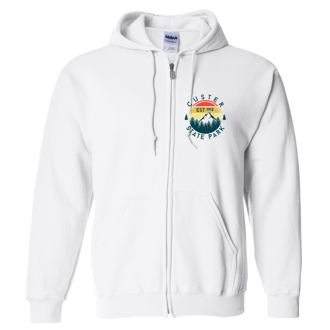 Custer State Park Full Zip Hoodie