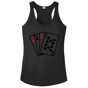 Cool Style Playing Cards Ladies PosiCharge Competitor Racerback Tank