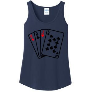 Cool Style Playing Cards Ladies Essential Tank