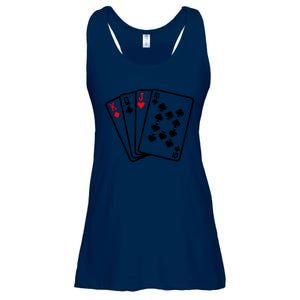 Cool Style Playing Cards Ladies Essential Flowy Tank