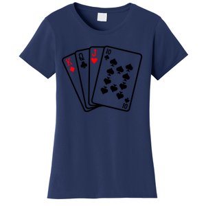 Cool Style Playing Cards Women's T-Shirt