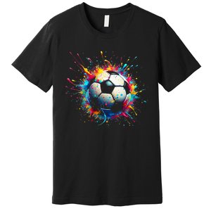 Cool Soccer Player Sport Premium T-Shirt