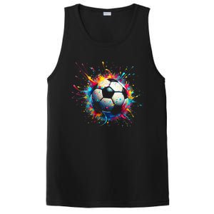 Cool Soccer Player Sport PosiCharge Competitor Tank