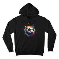 Cool Soccer Player Sport Tall Hoodie