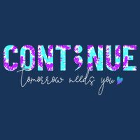 Continue Suicide Prevention Awareness Tie Dye Semicolon Sustainable Bucket Hat