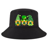 Cute St Patrick's Day Shamrock Gnomes Multi Patterns Cool Comfort Performance Bucket Hat