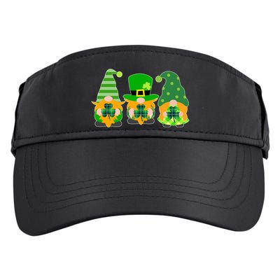 Cute St Patrick's Day Shamrock Gnomes Multi Patterns Adult Drive Performance Visor