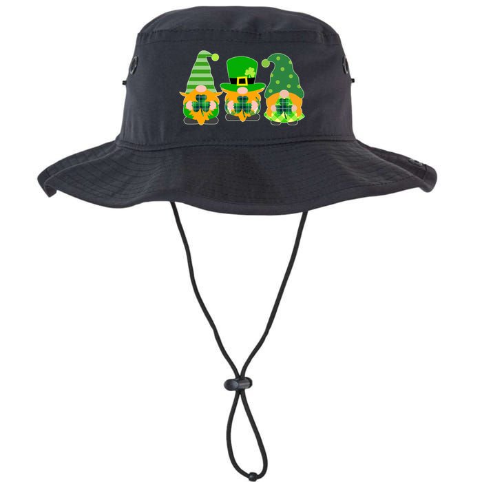 Cute St Patrick's Day Shamrock Gnomes Multi Patterns Bucket Hat