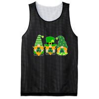 Cute St Patrick's Day Shamrock Gnomes Multi Patterns Mesh Reversible Basketball Jersey Tank