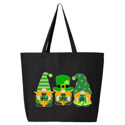 Cute St Patrick's Day Shamrock Gnomes Multi Patterns 25L Jumbo Tote