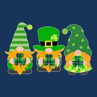 Cute St Patrick's Day Shamrock Gnomes Multi Patterns Infant Baby Jersey Bodysuit