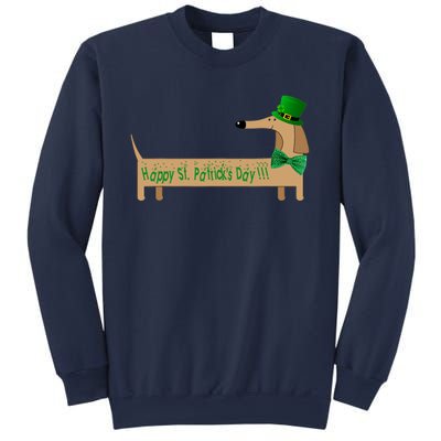 Cute Saint Patrick's Dachshund Doxie Wiener Dog Lover Sweatshirt