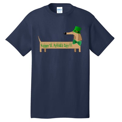 Cute Saint Patrick's Dachshund Doxie Wiener Dog Lover Tall T-Shirt